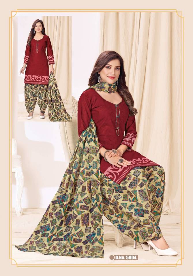 Sc Panetar 5 Edition Daily Wear Cotton Printed Ready Made Dress Collection